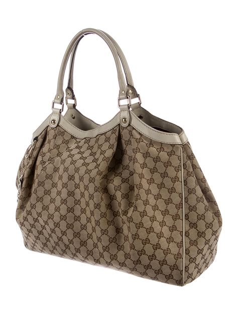 gucci large sukey tote replica|gucci sukey canvas.